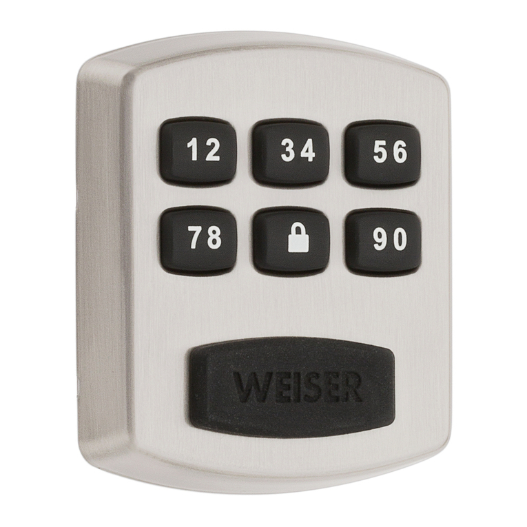Weiser Powerbolt 1 User manual