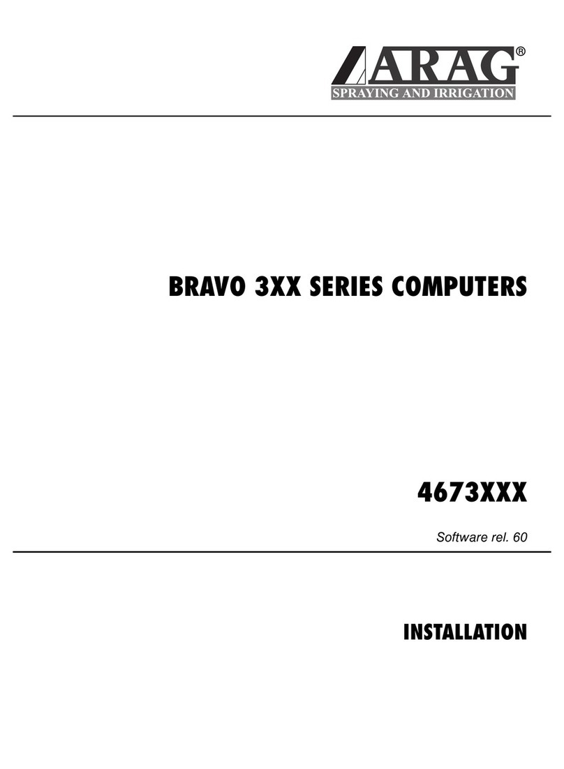 ARAG BRAVO 303 Installation