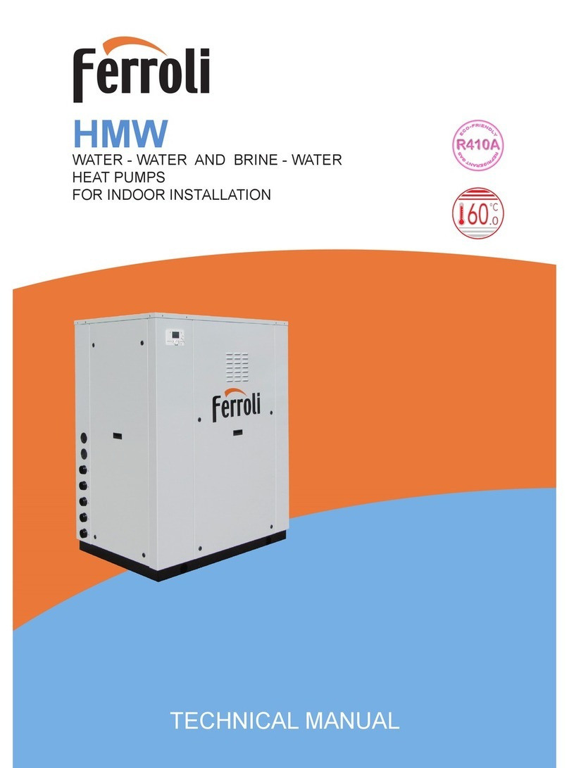 Ferroli HMW 35.1 Series Technical manual
