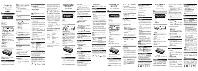 Oregon Scientific RRA323P user manual Oregon Scientific RRA323P user manual