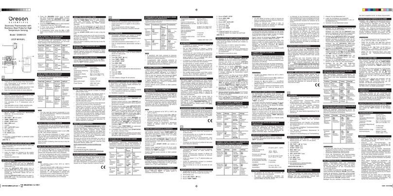Oregon Scientific SA880SSX user manual