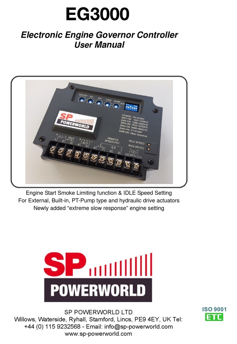 SP POWERWORLD EG3000 user manual SP POWERWORLD EG3000 user manual
