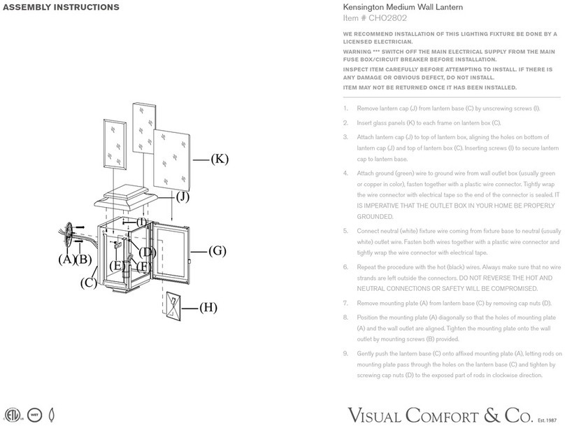 Kensington CHO2802 Assembly instructions
