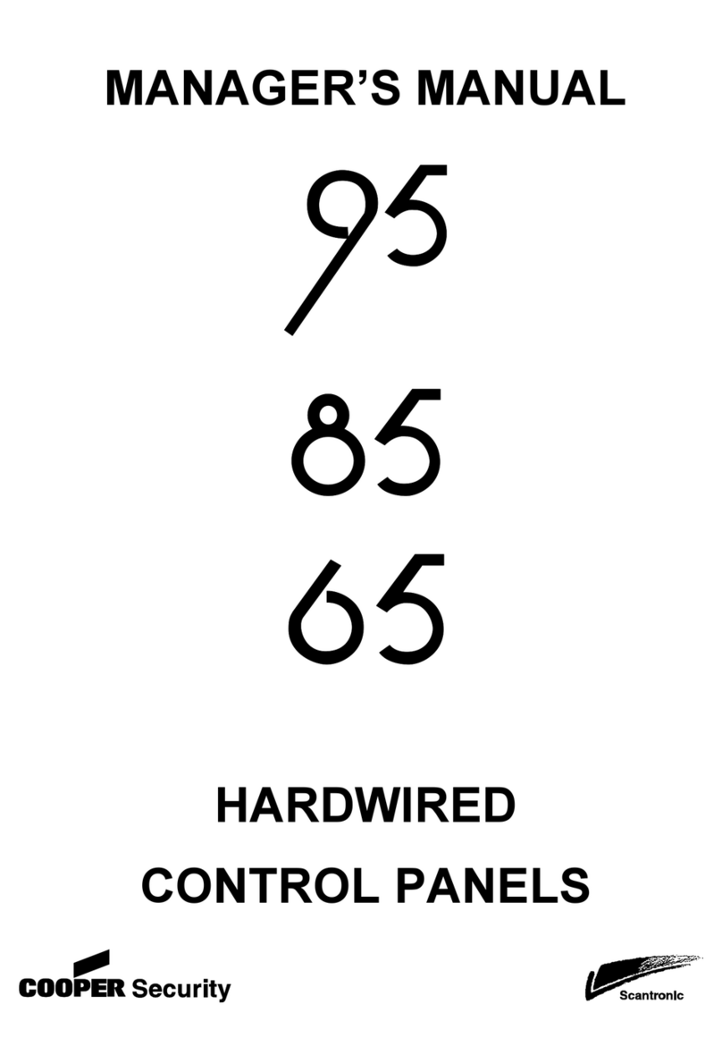 Cooper Security 95EN Manager manual