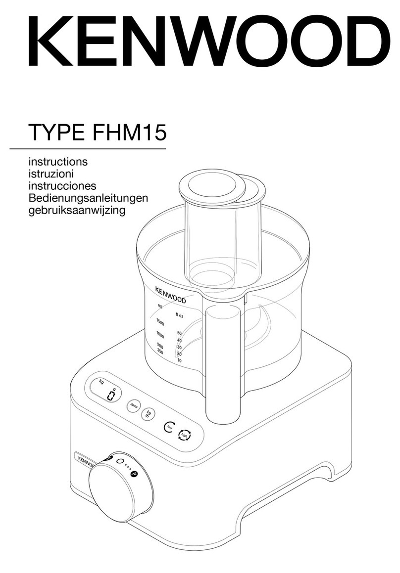 Kenwood FHM15 User manual