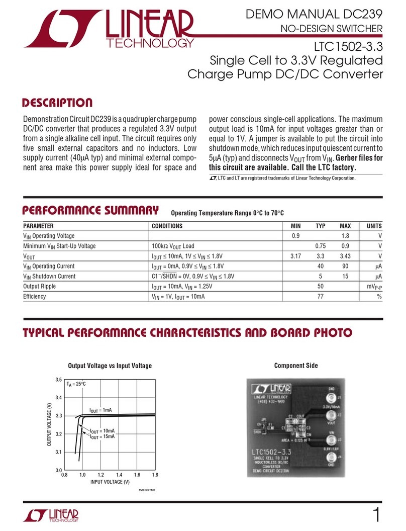 Linear Technology DC239 Quick setup guide