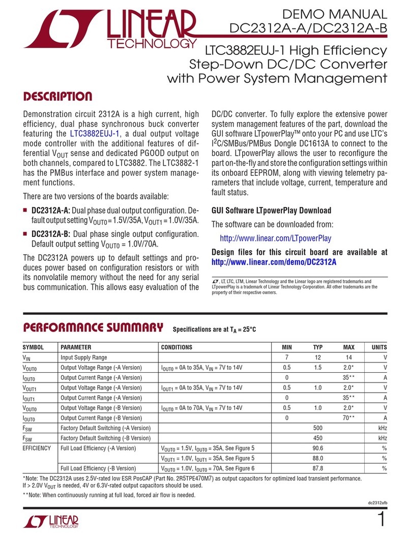 Linear Technology DC2312A-A Quick setup guide