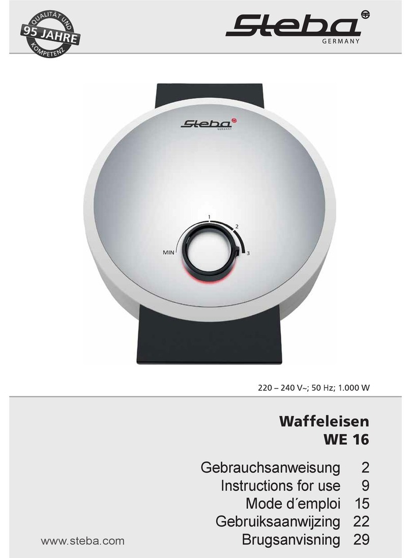Steba WE 16 Instructions for use