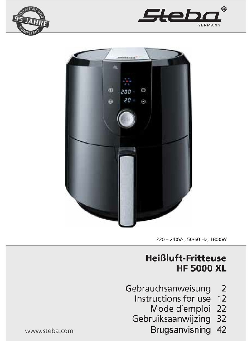 Steba HF 5000 XL Instructions for use