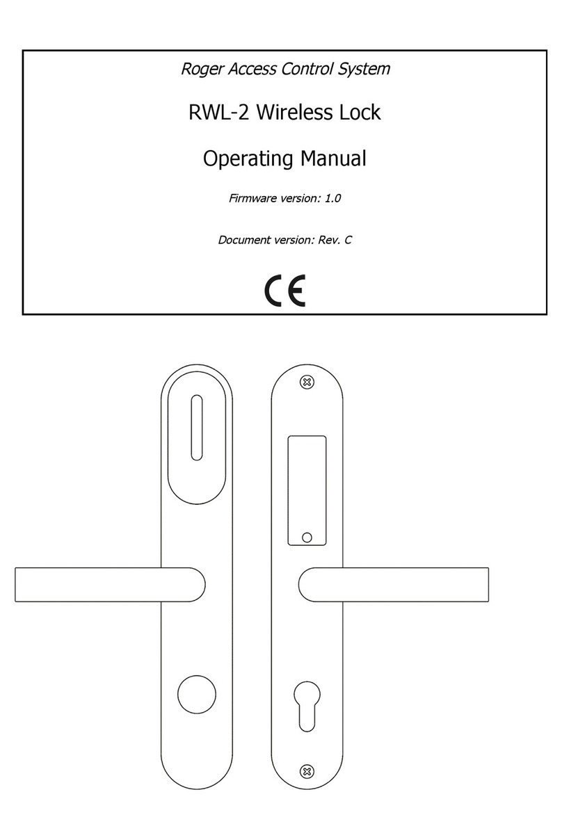 Roger RWL-2 operating manual