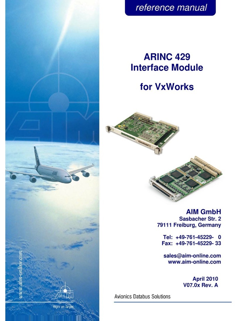 Aim ARINC 429 Reference manual