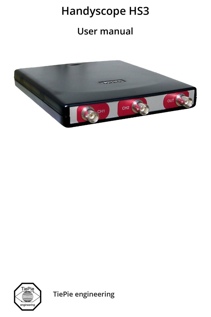 TiePie Handyscope HS3 User manual