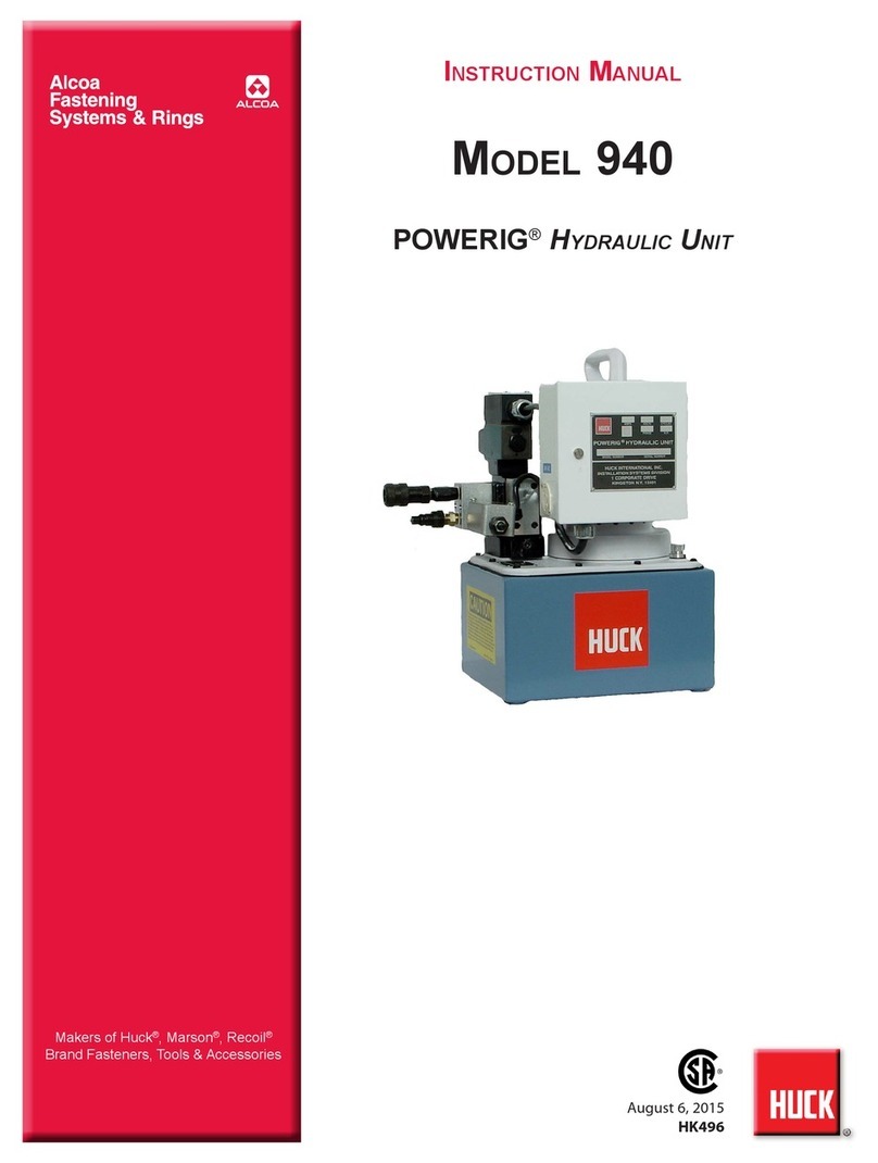 Huck POWERIG 940 User manual