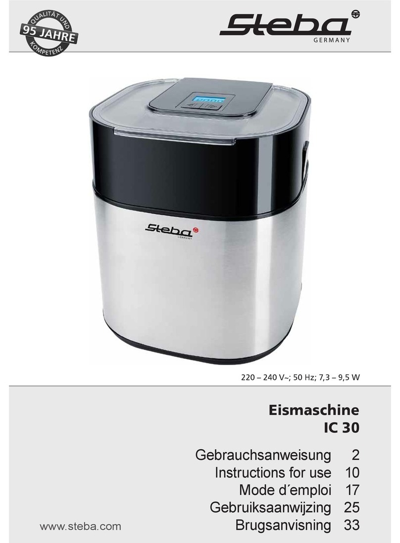 Steba IC 30 Instructions for use