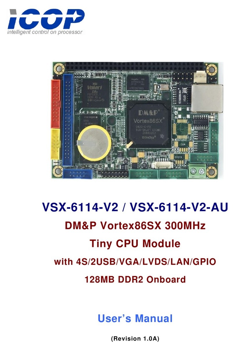 Icop VSX-6114-V2 User manual