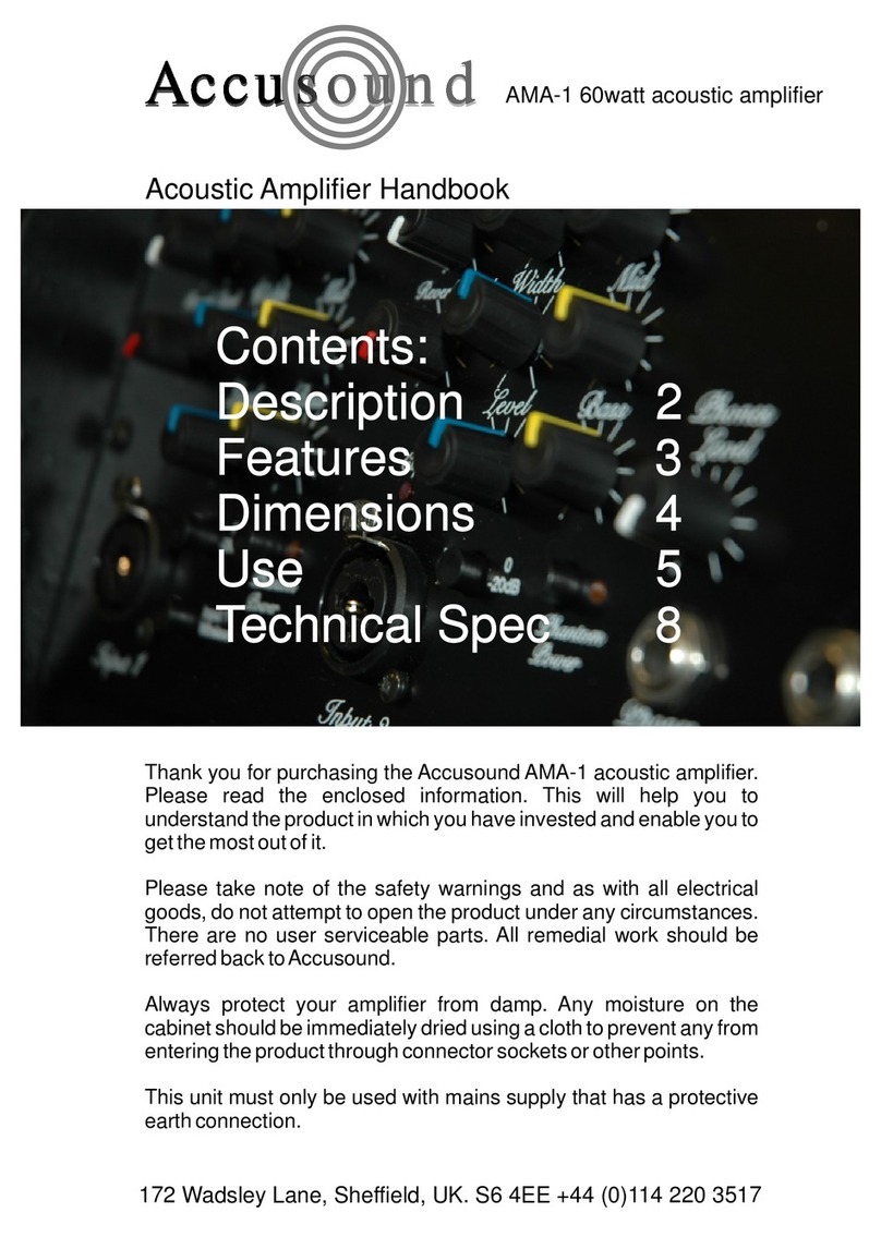 Accusound AMA-1 Handbook