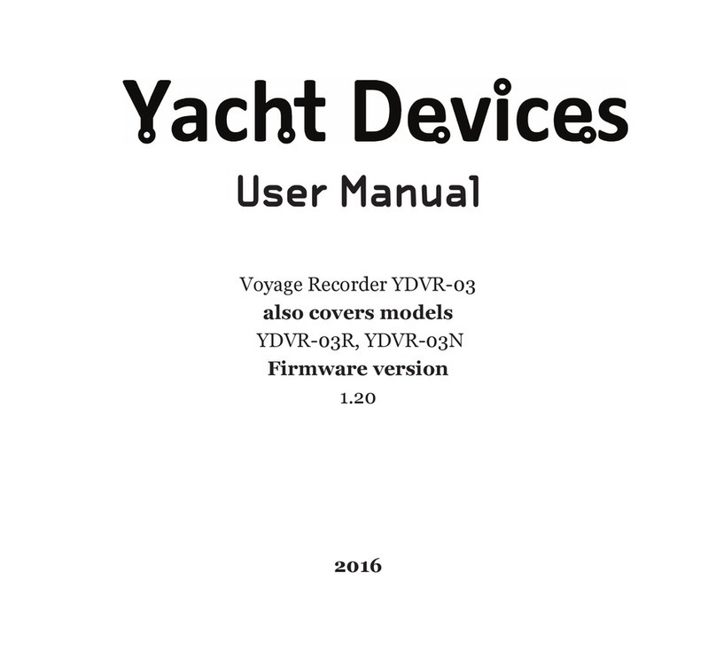 Yacht Devices YDVR-03R user manual