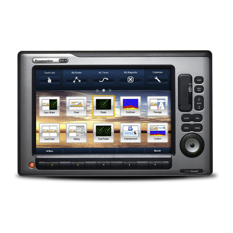 Raymarine E140 User manual