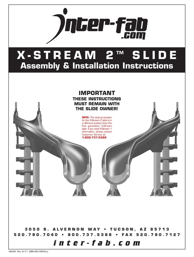 Inter-fab X-STREAM 2 SLIDE Assembly/installation instructions Inter-fab X-STREAM 2 SLIDE Assembly/installation instructions