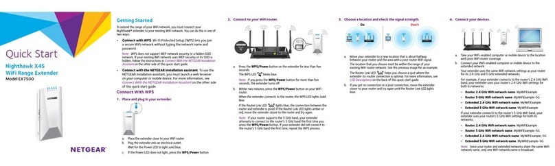 NETGEAR Nighthawk X4S quick start