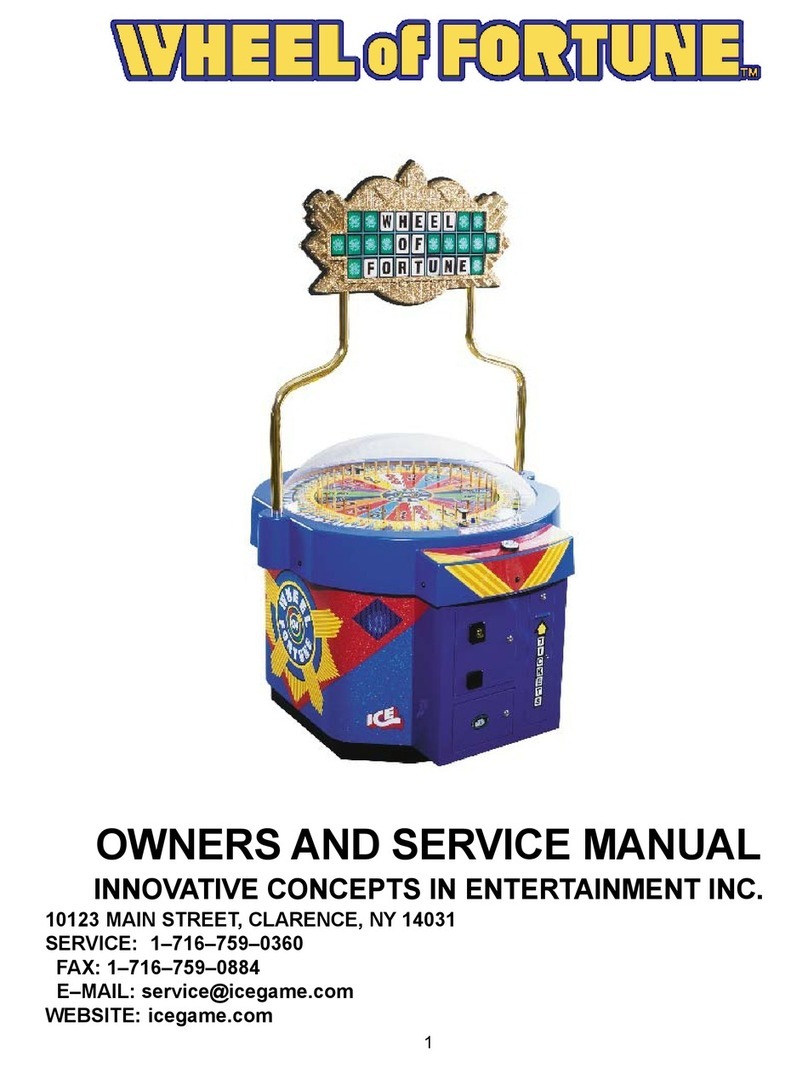 Innovative Concepts in Entertainment Wheel Of Fortune Instruction Manual