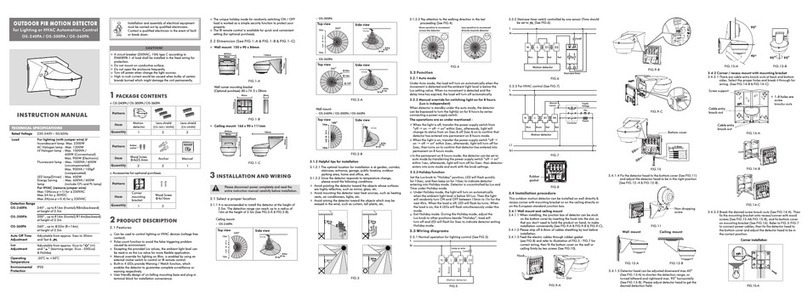 EL-produkter OS-300PA instruction manual