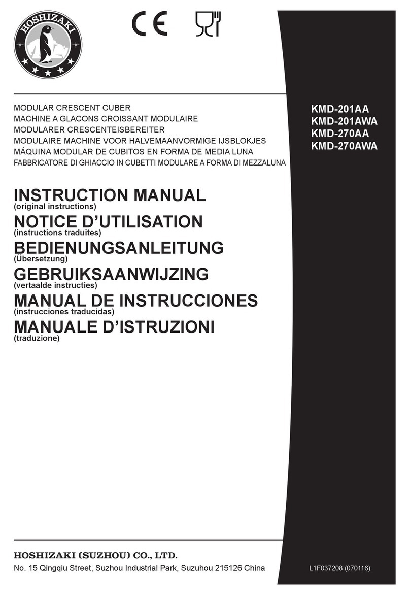 Hoshizaki KMD-201AA instruction manual