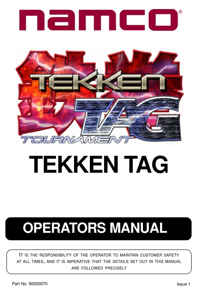NAMCO Tekken Tag Tournament User manual NAMCO Tekken Tag Tournament User manual