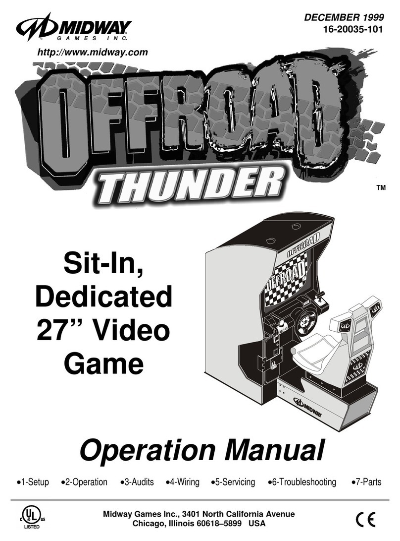 Midway Offroad Thunder Operation manual
