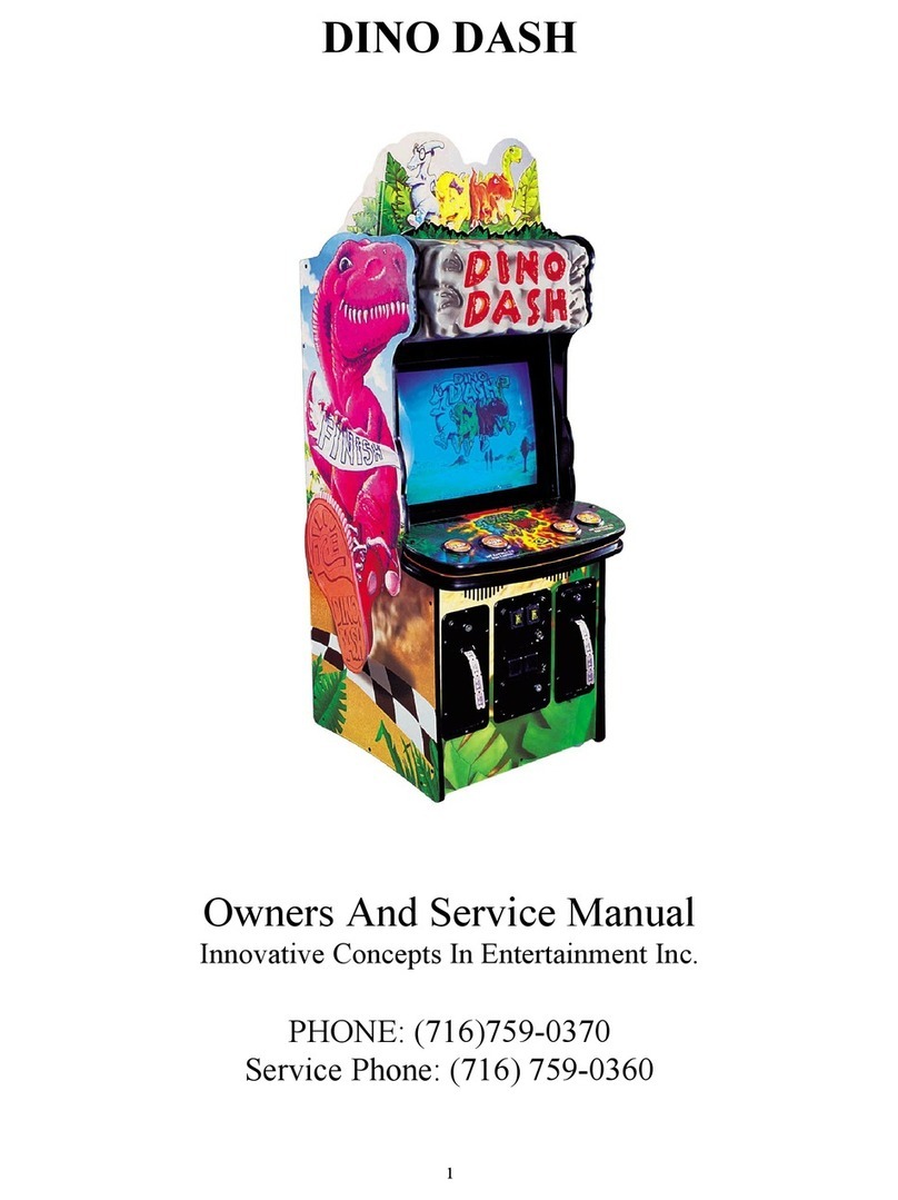 Innovative Concepts in Entertainment DINO DASH Instruction Manual