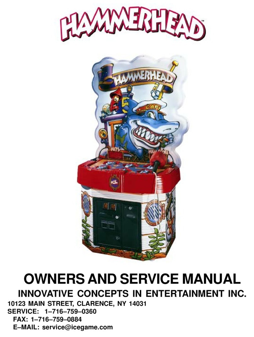 Innovative Concepts in Entertainment Hammerhead Owner's and service manual
