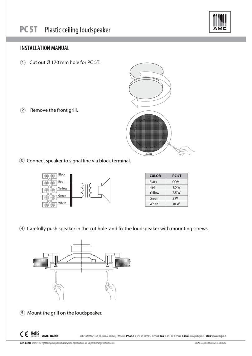 AMC PC 5T User manual