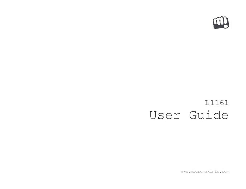 Micromax L1161 User manual