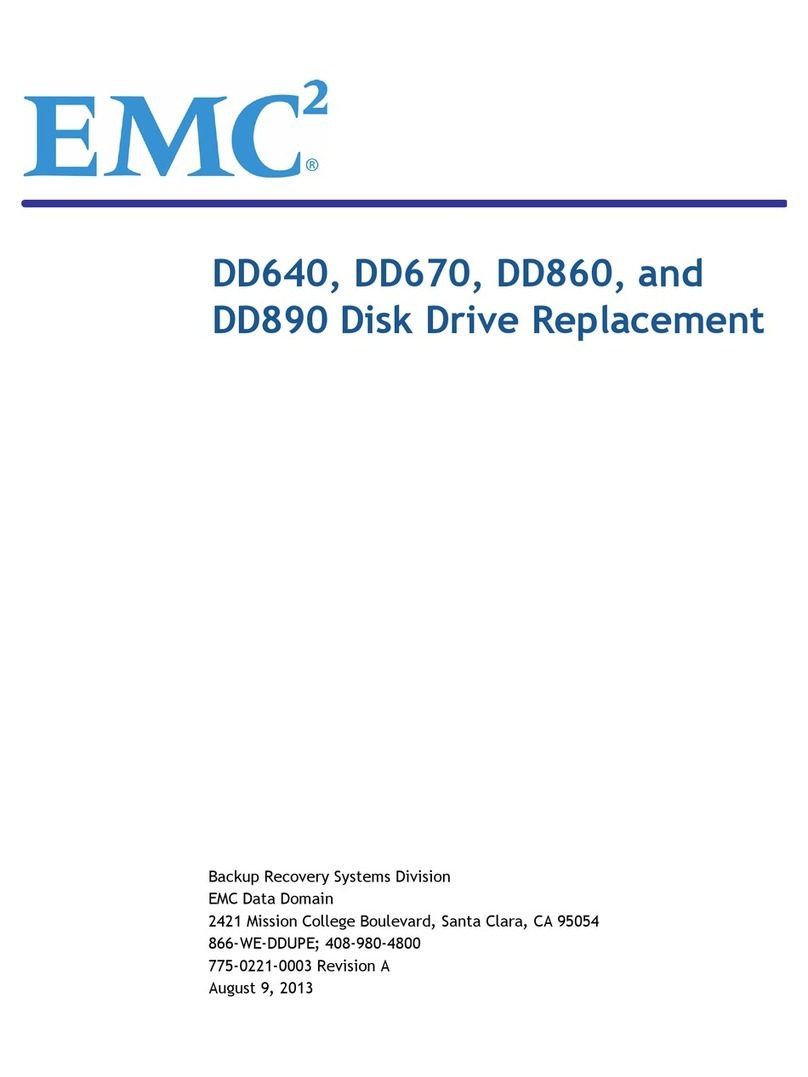 EMC Data Domain DD670 Use and care manual EMC Data Domain DD670 Use and care manual