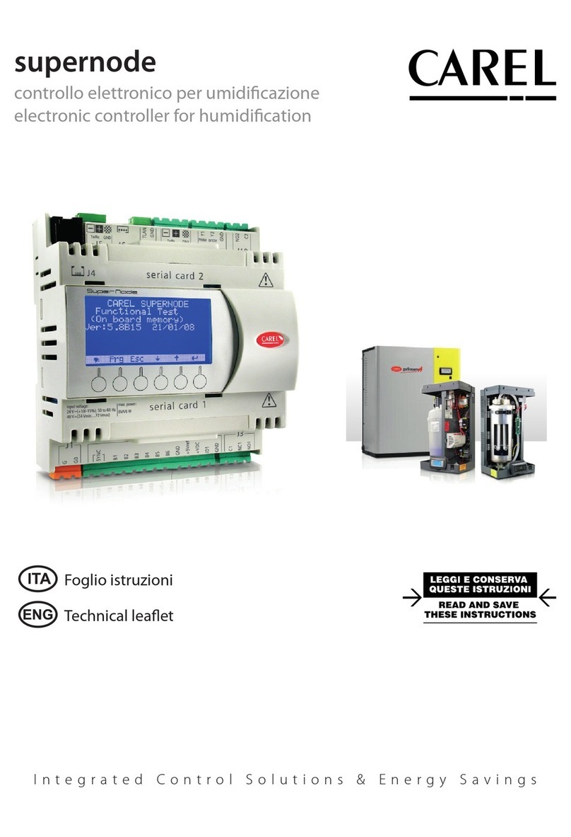 Carel supernode Technical leaflet