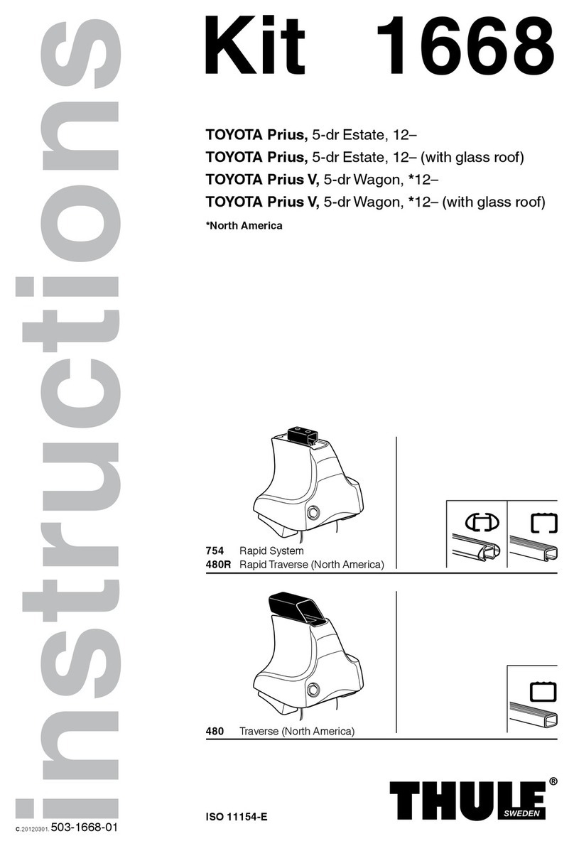 Thule 1668 instructions