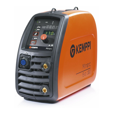 Kemppi Minarc Evo 150 User manual