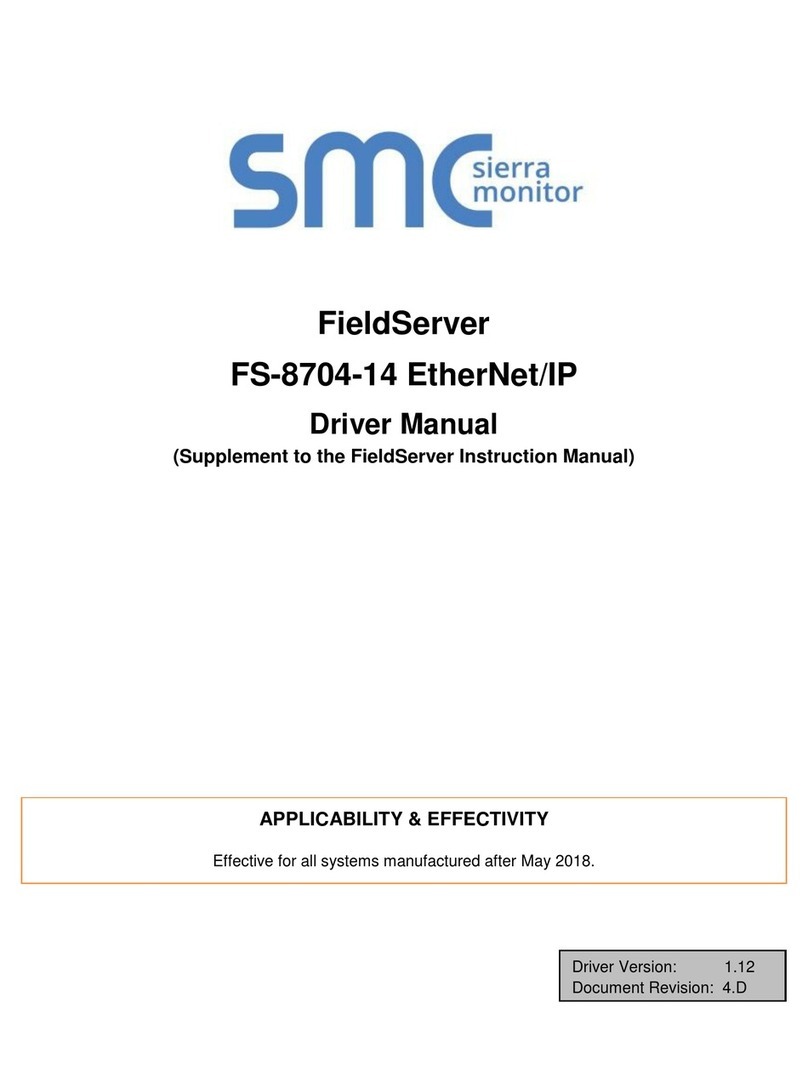 SMC Sierra Monitor FS-8704-14 Release note SMC Sierra Monitor FS-8704-14 Release note