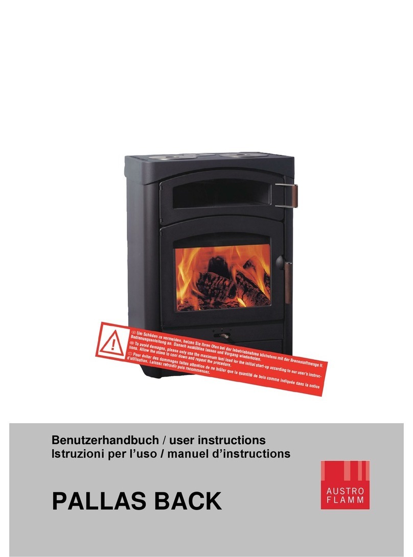 Austro Flamm PALLAS BACK User instructions