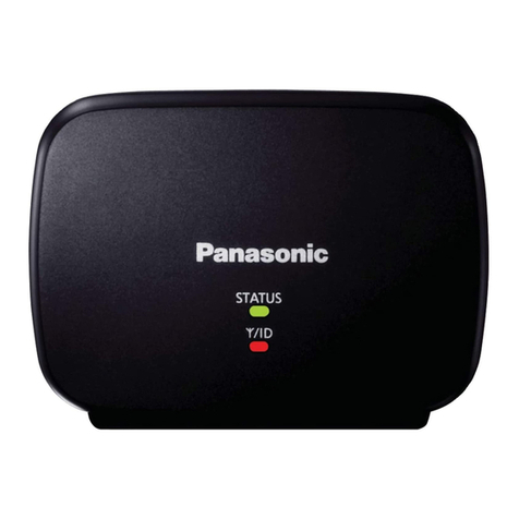 Panasonic KX-TGA407 installation guide
