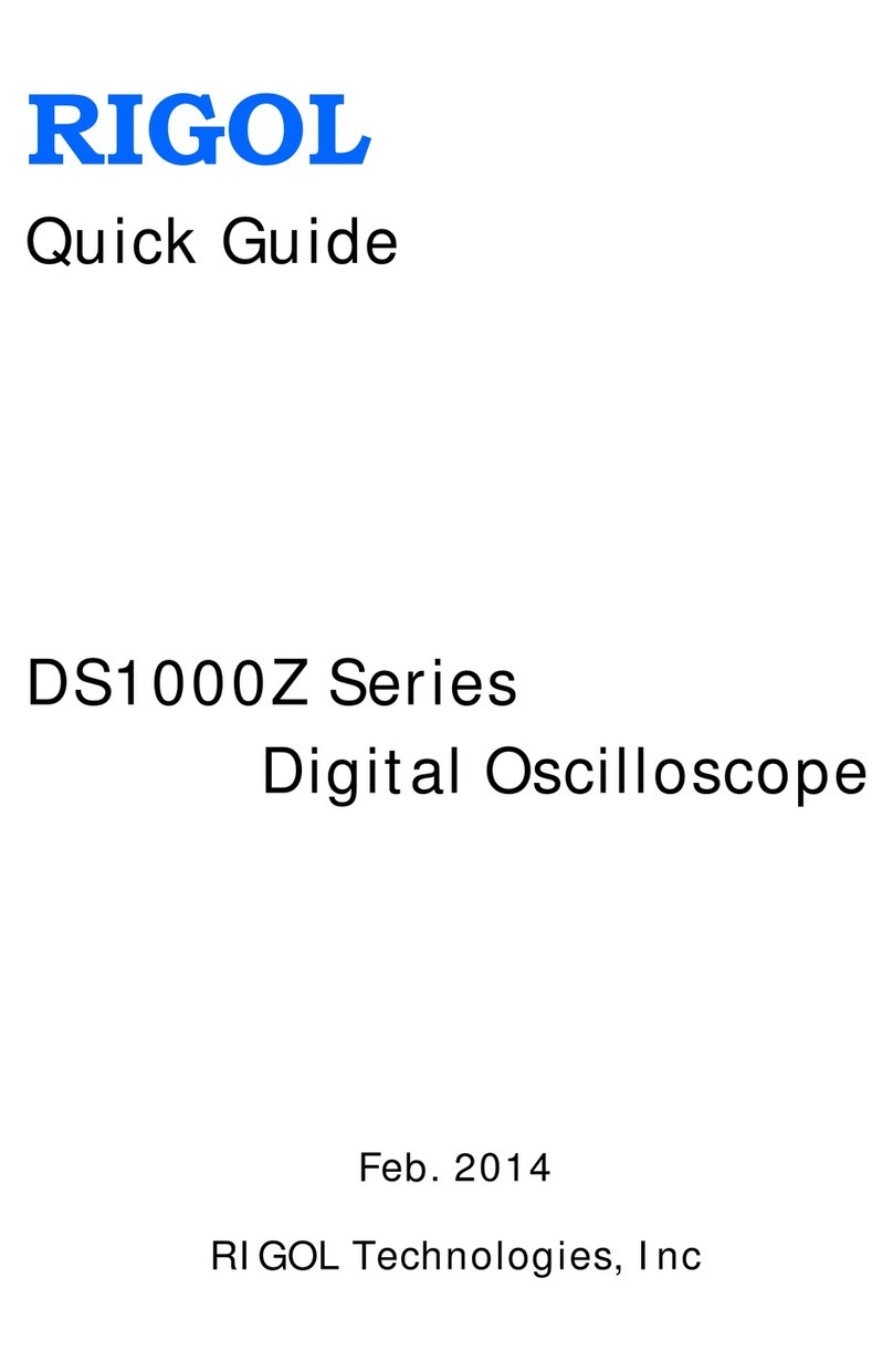 Rigol DS1000Z Series User manual Rigol DS1000Z Series User manual