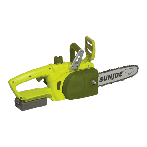 sunjoe 20ViONLTE-CS10 User manual