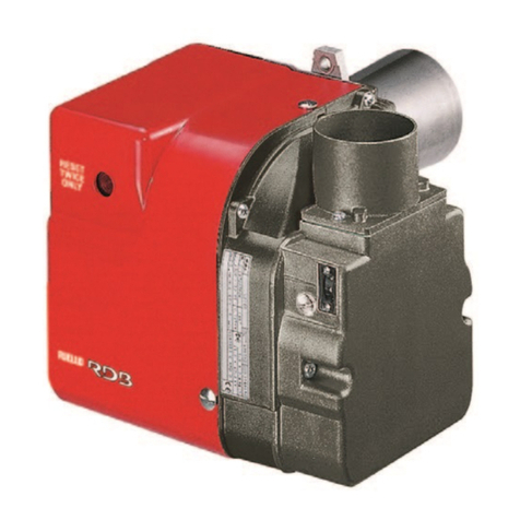 Riello Burners RDB1R CF 26 Installation, use and maintenance instructions