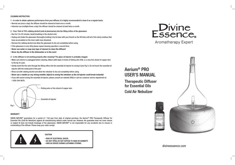 Divine Essence Aerium PRO user manual