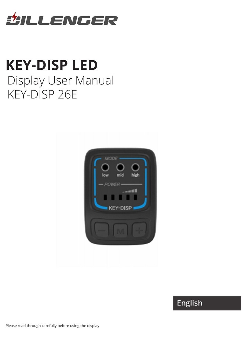 Dillenger KEY-DISP 26E User manual