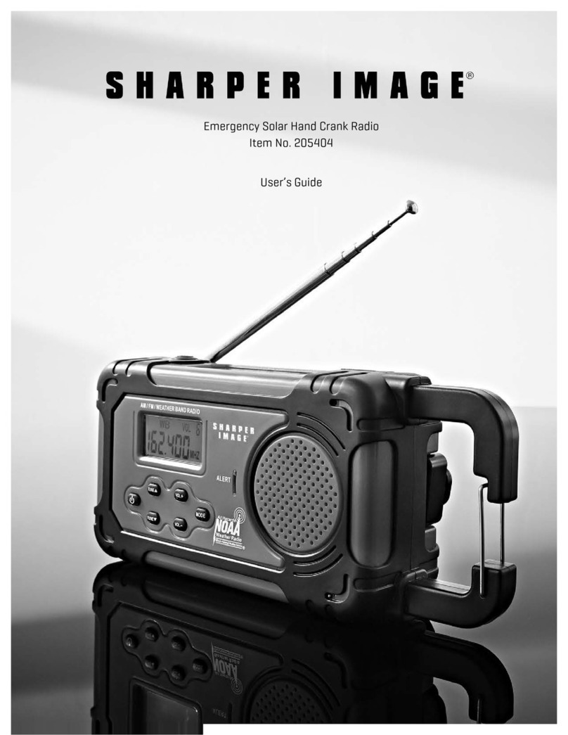 Sharper Image 205404 User manual