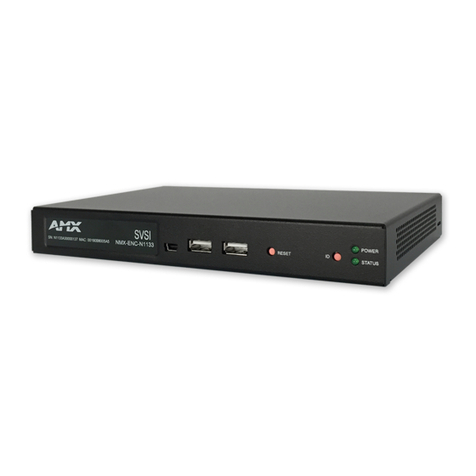 AMX SVSI N1133 MPC User manual