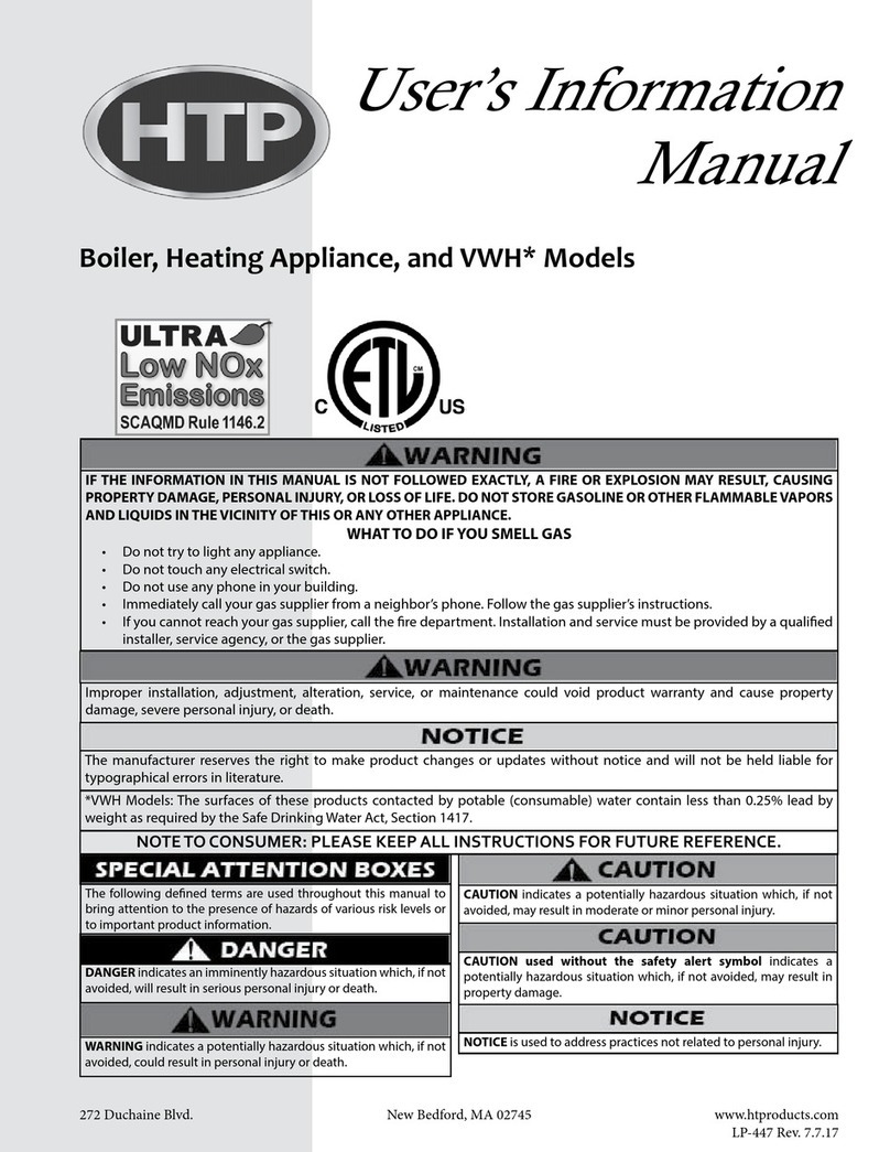 HTP VWH Series User's information manual