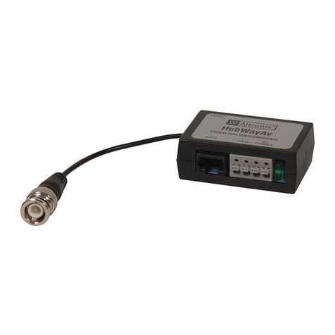 Altronix HubWayAv installation guide