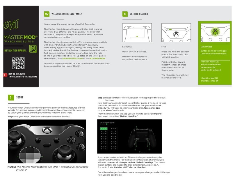 Evil Master Mod User manual